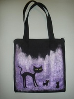 екосумка "Purple cat №2"